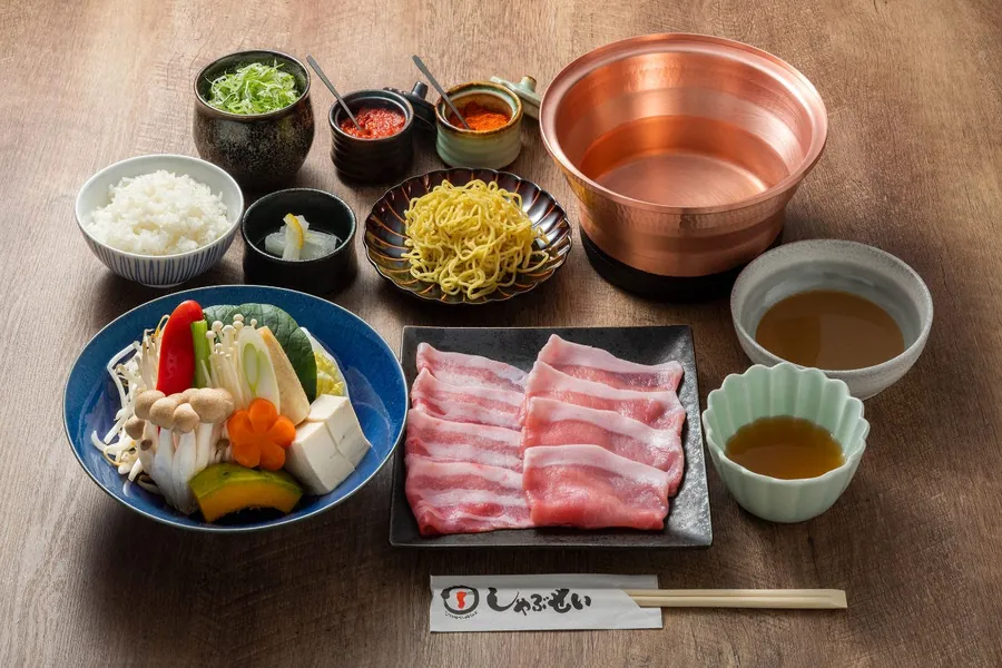 豚しゃぶのセット