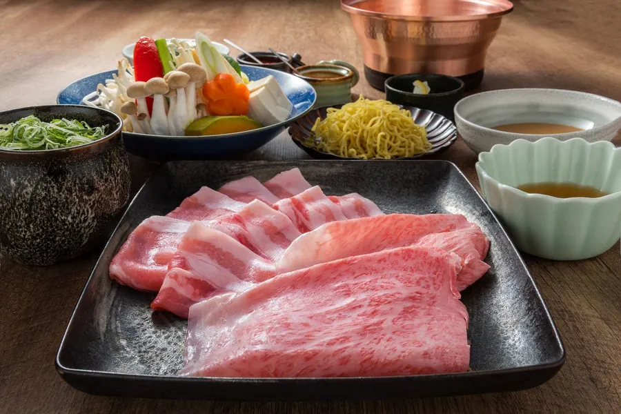牛ロース＆白金豚ロースまたはバラセット